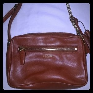 Coach Leather Crossbody Pouch